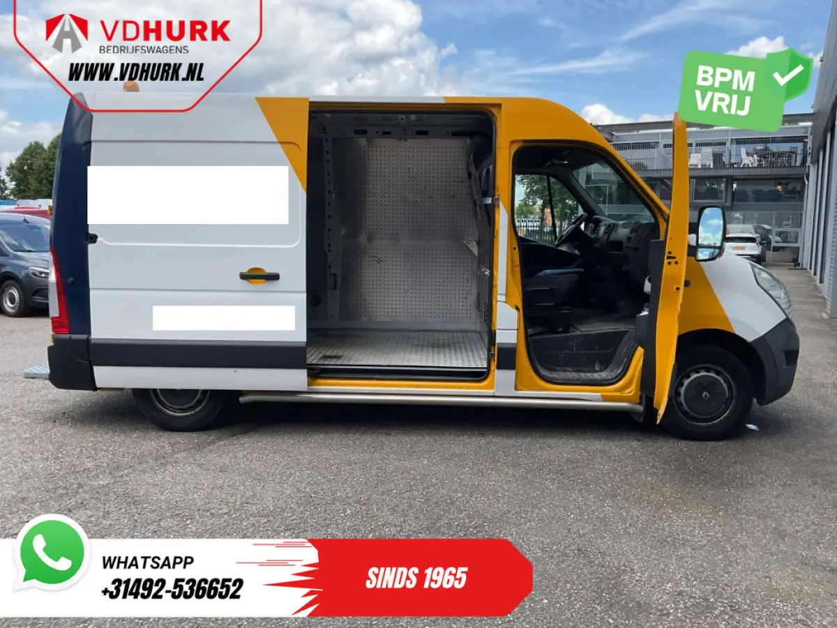 2.3 dCi 145 pk L2H2 EXPORT 270Gr.Deuren/ Gev.Stoel/ Airco/ Navi/ Cruise/ PDC/ Sidebars