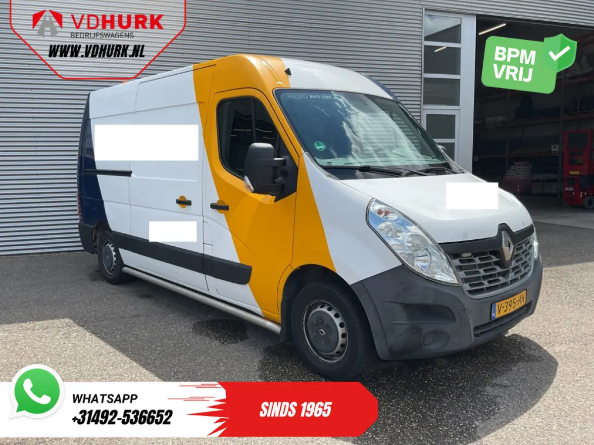 2.3 dCi 145 pk L2H2 EXPORT 270Gr.Deuren/ Gev.Stoel/ Airco/ Navi/ Cruise/ PDC/ Sidebars