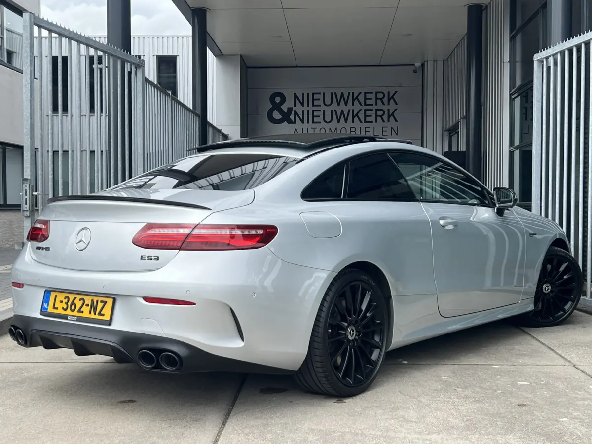 AMG 53 4MATIC Premium | SCHUIF/KANTELDAK | BURMESTER | SFEERVERLICHTING | 360 CAMERA | CARPLAY/ANDROID | NAVI | CRUISE CONTROL | LEDER | CLIMATE CONTROL | LMV 20'' | PDC V+A | STOELVERWARMIN