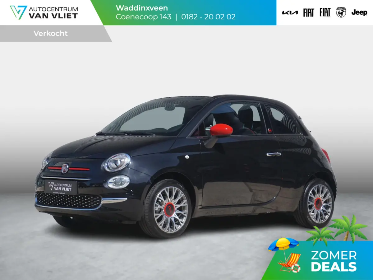 Hybrid RED | Cabrio | Airco | Cruise | PDC | Apple Carplay
