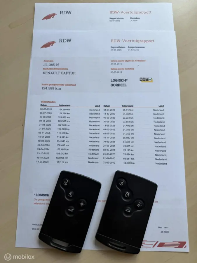 Captur TCe Dynamique 2016 / Camera / Trekhaak / Keyless / NAP