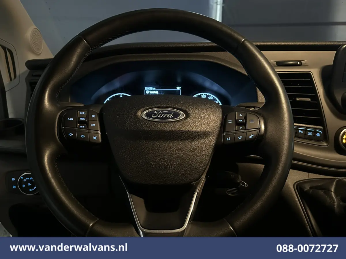 2.0 TDCI L4H3 Euro6 Airco | Cruisecontrol | Verwarmde voorruit Parkeersensoren, Bijrijdersbank
