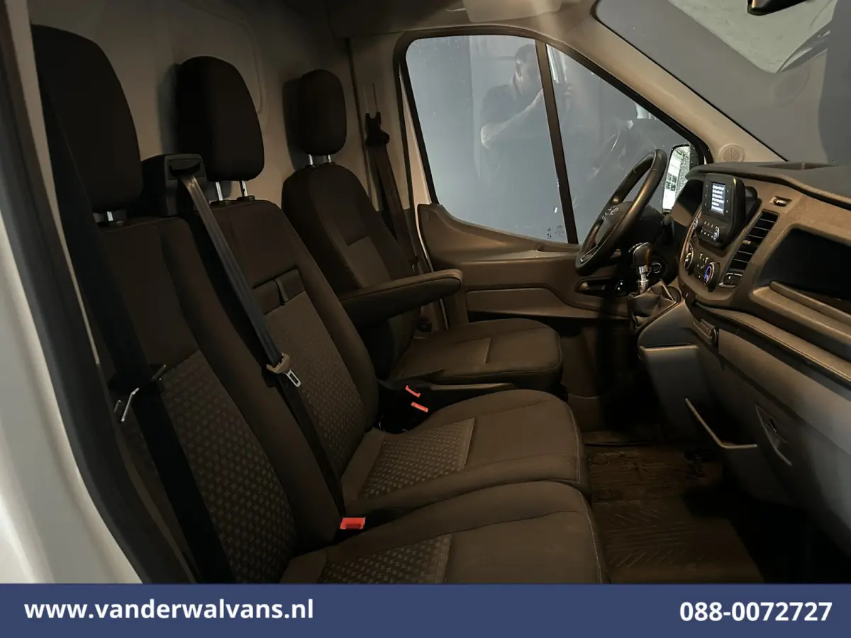 2.0 TDCI L4H3 Euro6 Airco | Cruisecontrol | Verwarmde voorruit Parkeersensoren, Bijrijdersbank