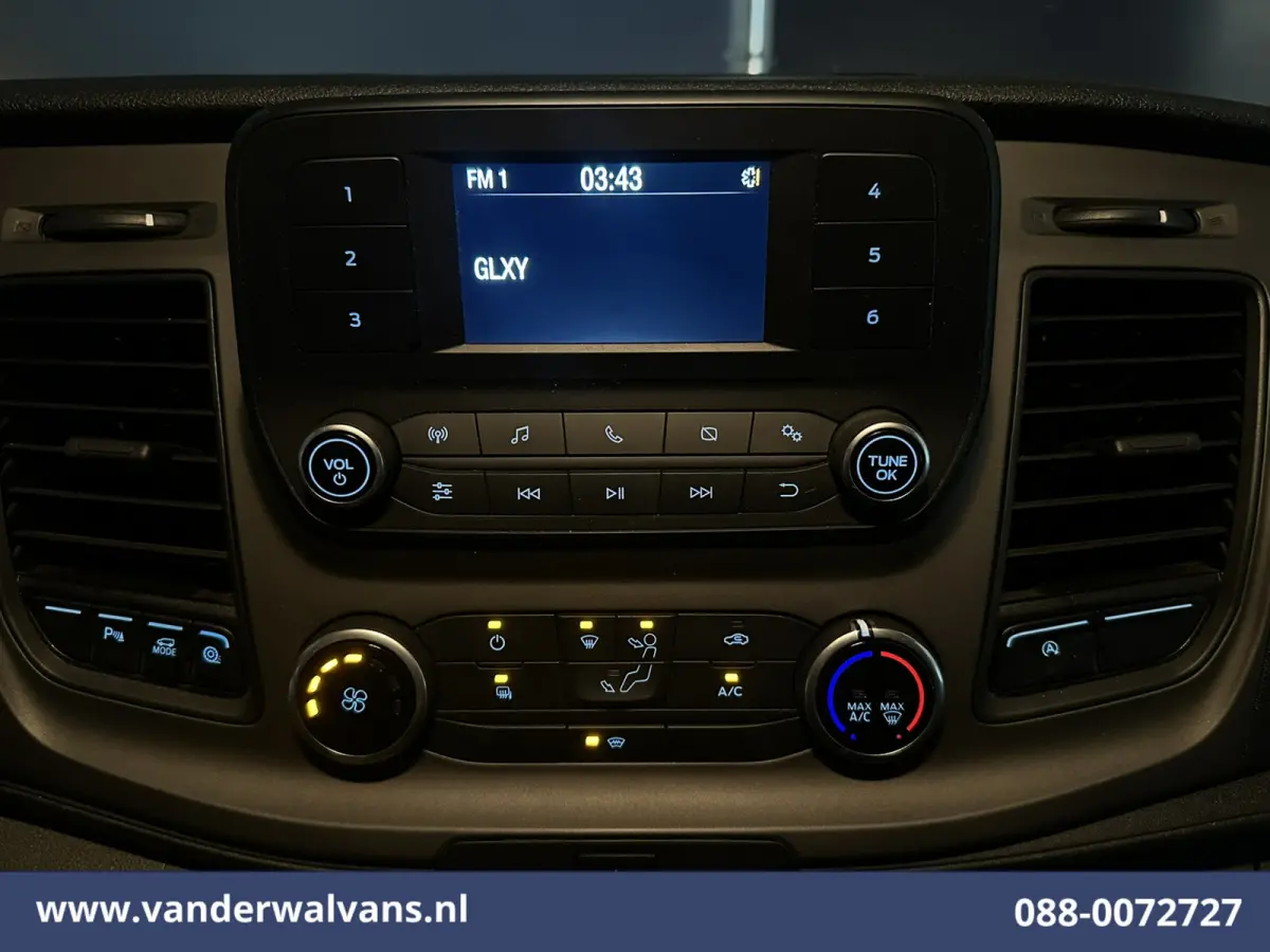 2.0 TDCI L4H3 Euro6 Airco | Cruisecontrol | Verwarmde voorruit Parkeersensoren, Bijrijdersbank