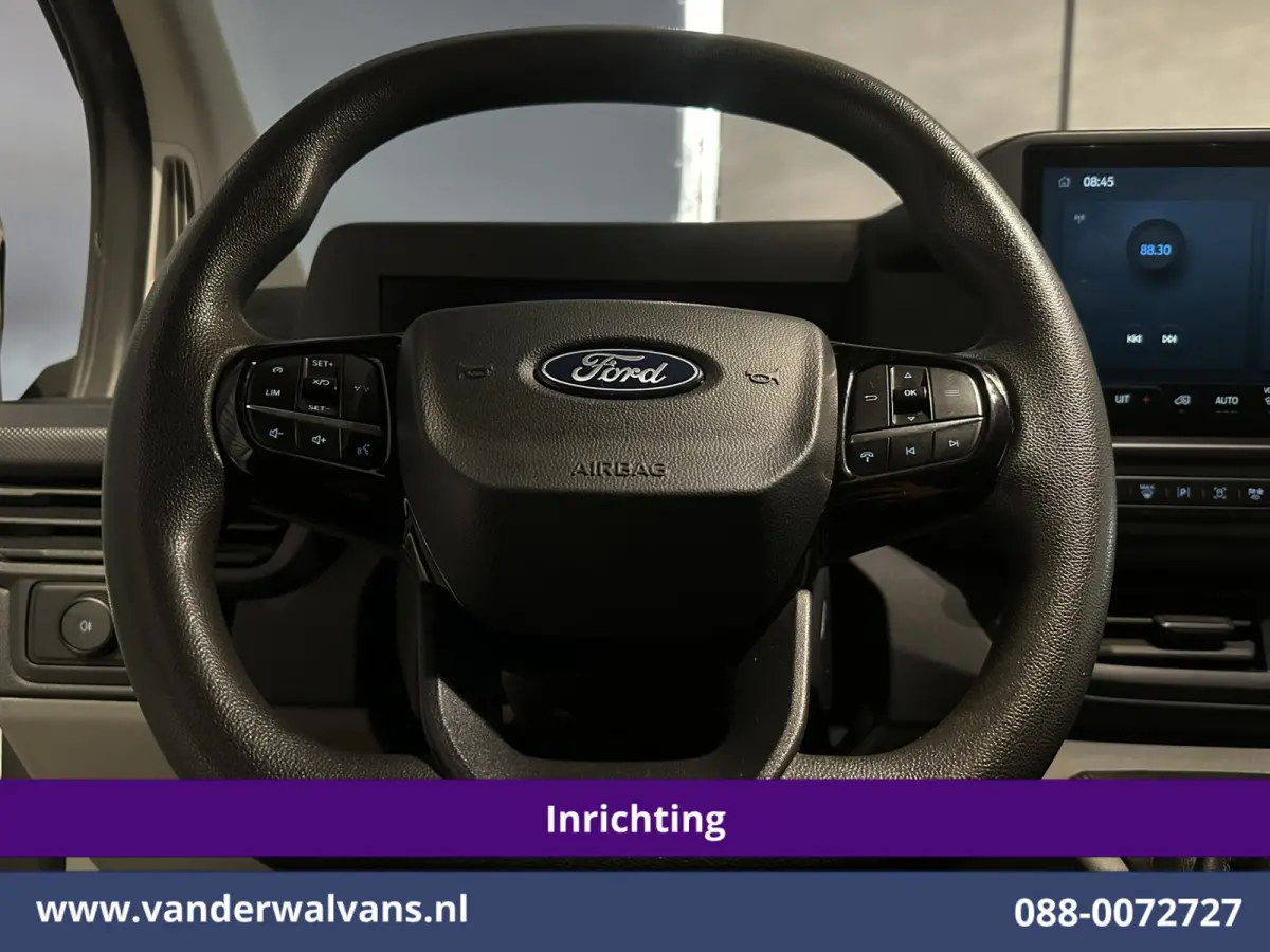 2.0 TDCI 150pk L1H1 Inrichting Euro6 Airco | Camera | LED | Apple Carplay | Cruisecontrol Android Auto, 2590kg Trekhaak, Verwarmde voorruit, Stoelverwarming, Parkeersensoren, Dakdragers, Bij