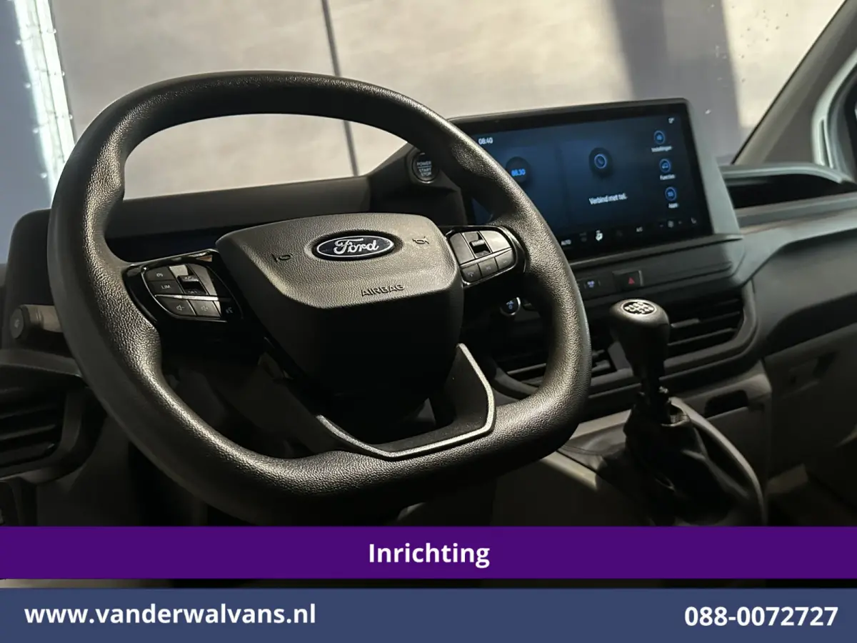 2.0 TDCI 150pk L1H1 Inrichting Euro6 Airco | Camera | LED | Apple Carplay | Cruisecontrol Android Auto, 2590kg Trekhaak, Verwarmde voorruit, Stoelverwarming, Parkeersensoren, Dakdragers, Bij