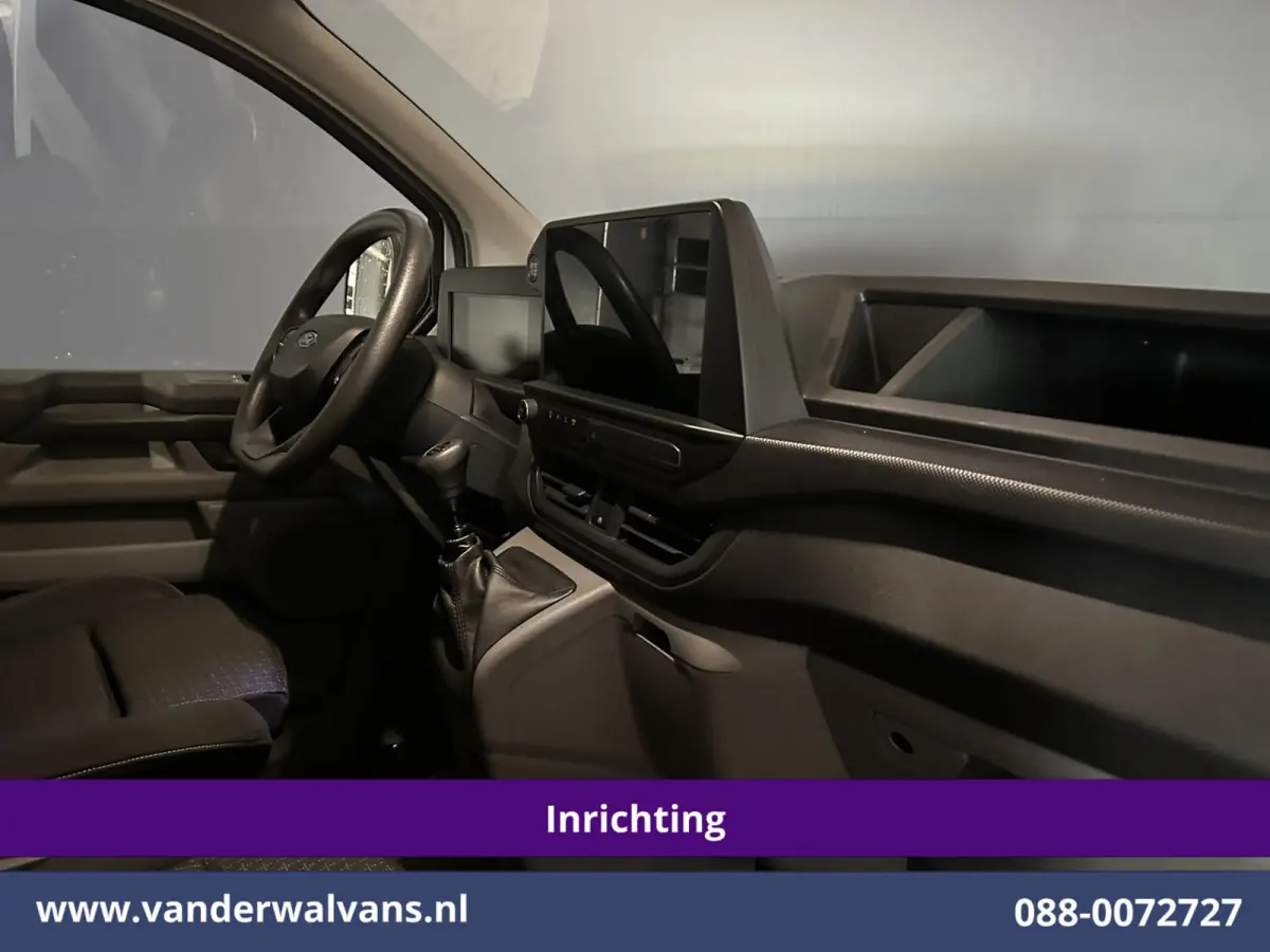 2.0 TDCI 150pk L1H1 Inrichting Euro6 Airco | Camera | LED | Apple Carplay | Cruisecontrol Android Auto, 2590kg Trekhaak, Verwarmde voorruit, Stoelverwarming, Parkeersensoren, Dakdragers, Bij