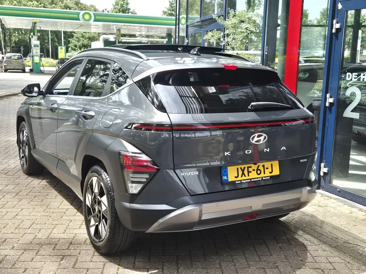 1.6 GDI HEV Premium Sky | Panoramadak | Navigatie | Leer | Cruise Control Licht metalen velgen