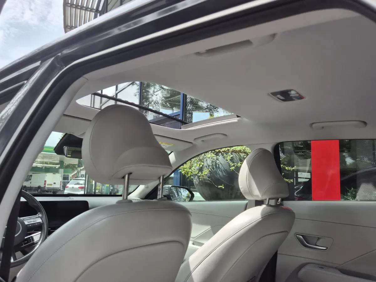 1.6 GDI HEV Premium Sky | Panoramadak | Navigatie | Leer | Cruise Control Licht metalen velgen