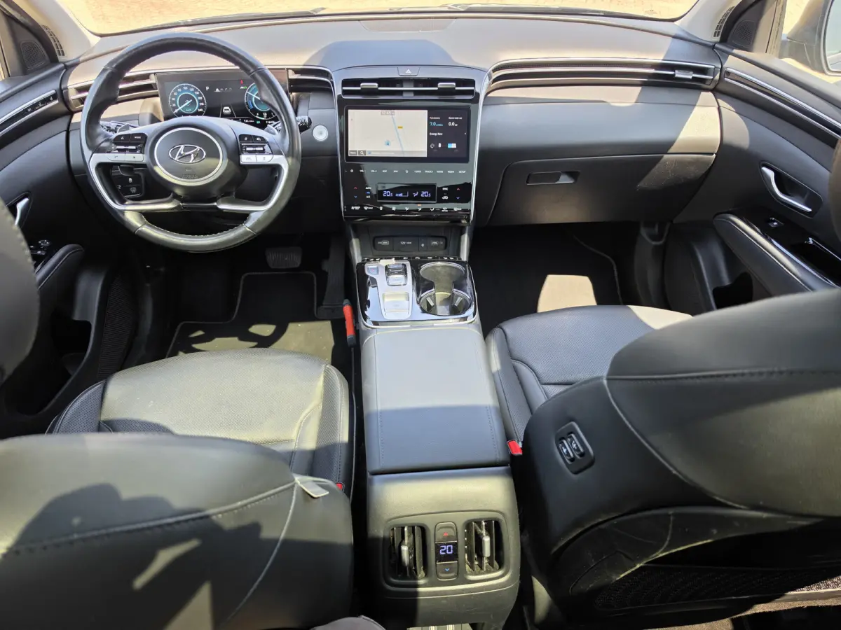 1.6 T-GDI HEV Premium Sky | Hybride | Trekhaak | NL-auto | Trekgewicht 1650 KG | Cruise control ad | Navi | Led