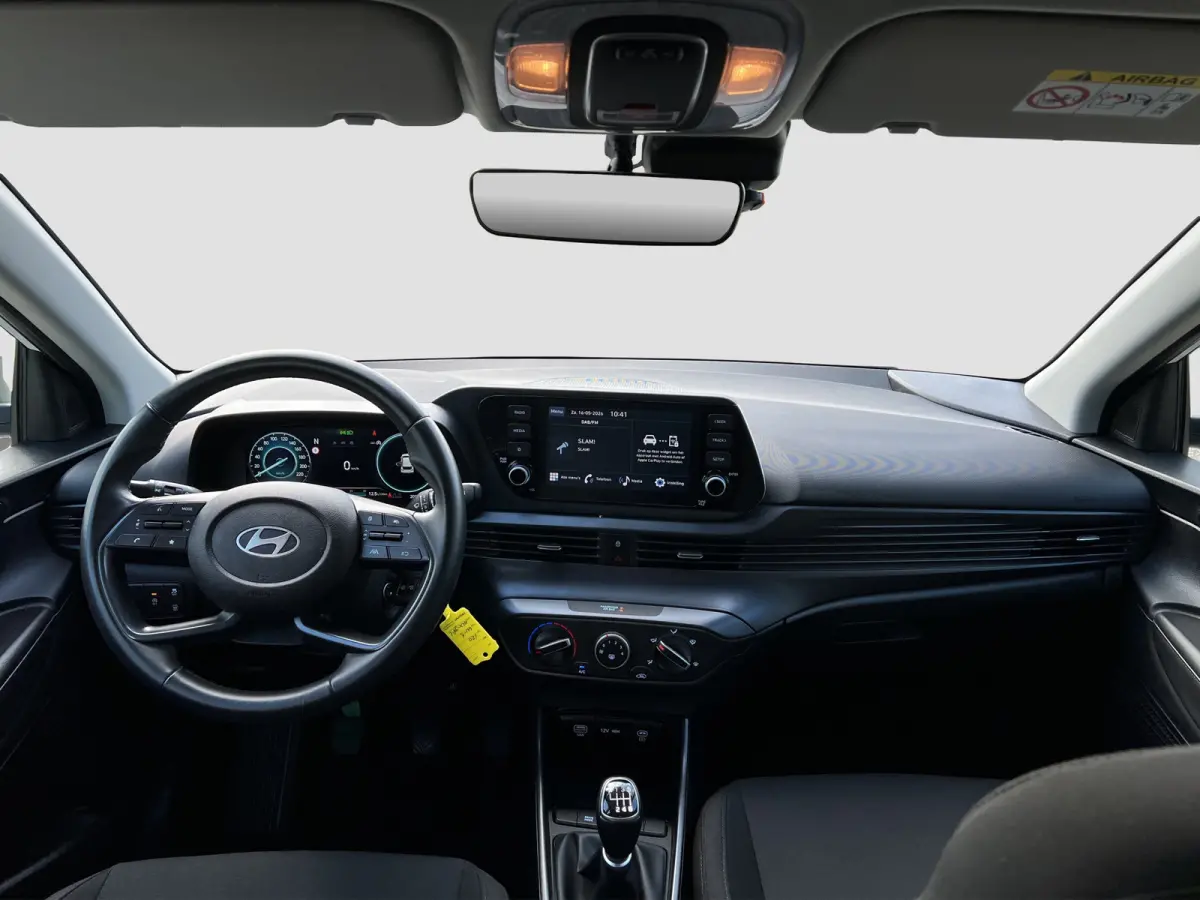 1.0 T-GDI 100pk Comfort | Airco | Camera | Carplay | Cruise control | Dodehoek detectie | Navigatie | Parkeersensoren | Digitaal cockpit | Lichtmetalen velgen