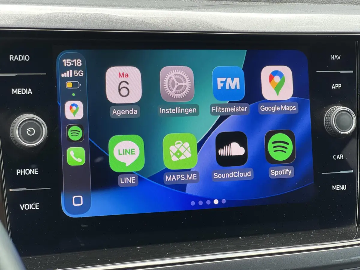 1.0 TSI R-Line|IQ Light|Dodehoek|Keyless|Virtual|Carplay|Sfeer|