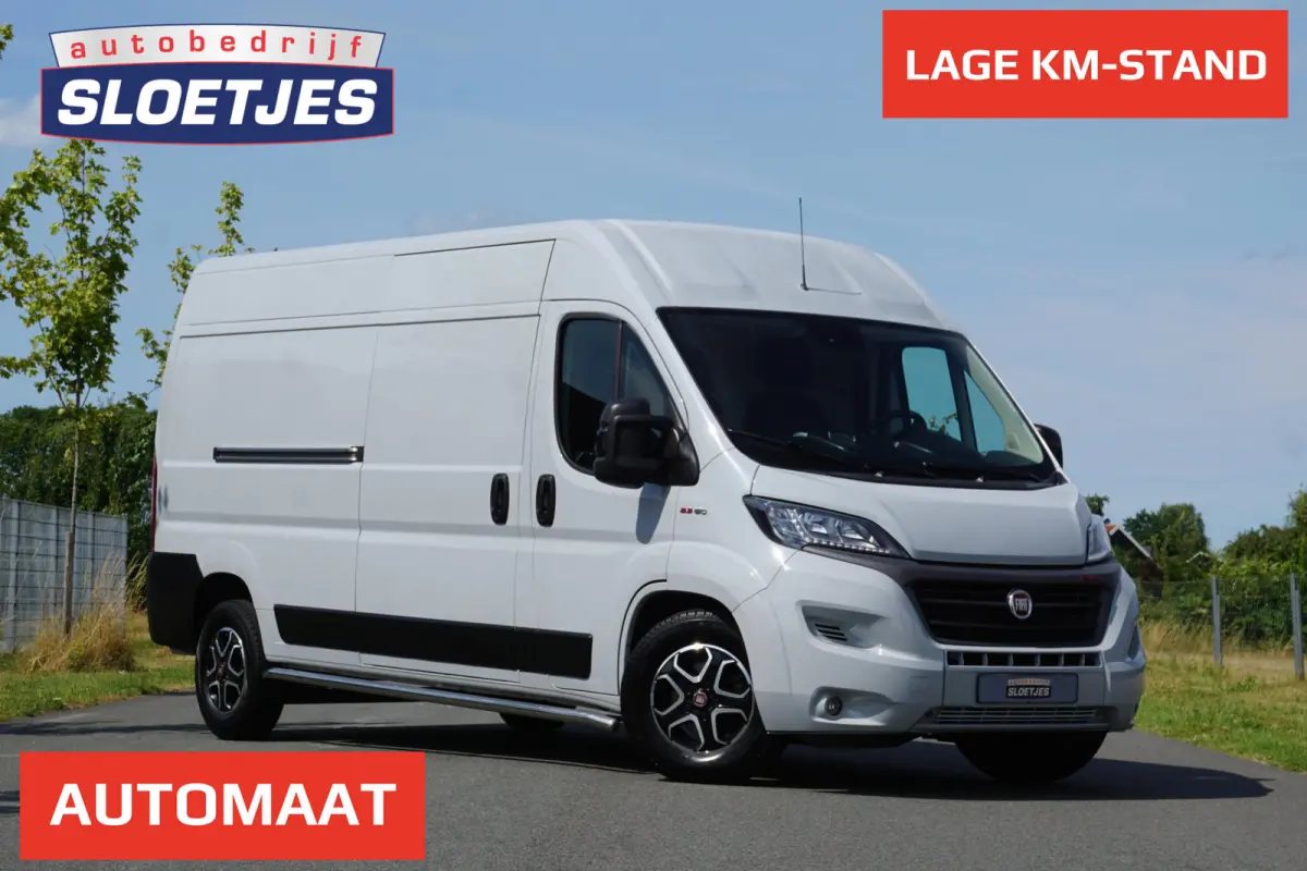 35H 2.3 MultiJet L3H2 in Topstaat |1e eigenaar |Automaat |Grijs |160 pk |3500 KG |2e airbag |Camera |Cruise |Navi |Climate control |Trekhaak |EURO6
