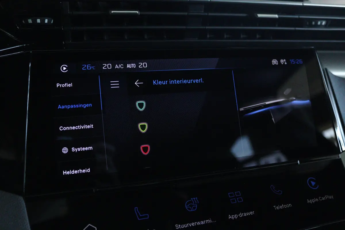 GT 54 kWh | Adapt. Cruise | Alcantara | 360 Camera | Massage | Elektr. Klep | Stoel+Stuurverwarming | Carplay | Navi | Climate | Matrix LED | Keyless | AGR