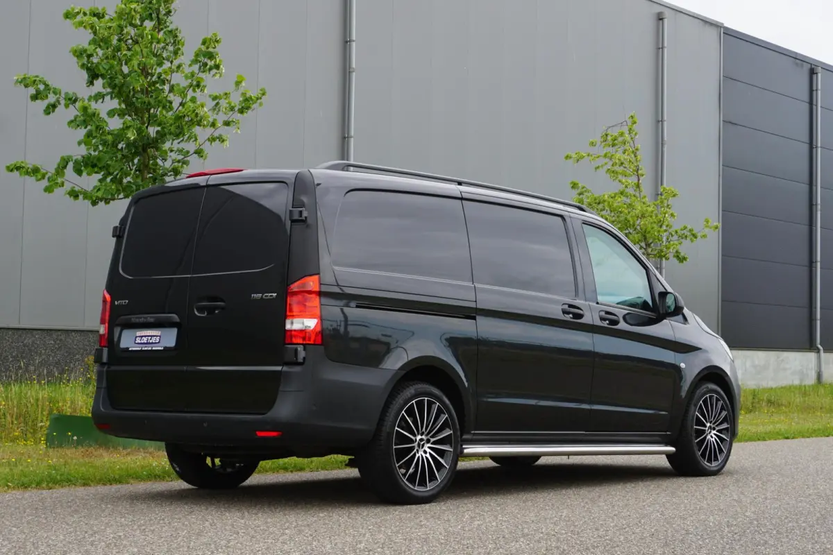 116 CDI Lang Grijs |1e eigenaar |Automaat |Camera |Cruise |Navi |Airco |163 pk |Carplay |Android Auto |EURO6 |Lederen stuurwiel |BPM vrij!