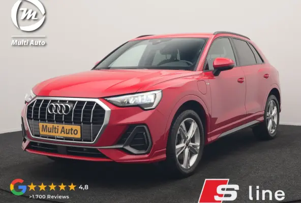 45 TFSI e S Line PHEV 245pk Dealer O.H. | Trekhaak Af Fabriek | Camera | Blis | Stoelverwarming | Apple Carplay | Virtual Cockpit | Lane Assist | DAB | Cruise Control | 19"L.M | Plug In Hybr