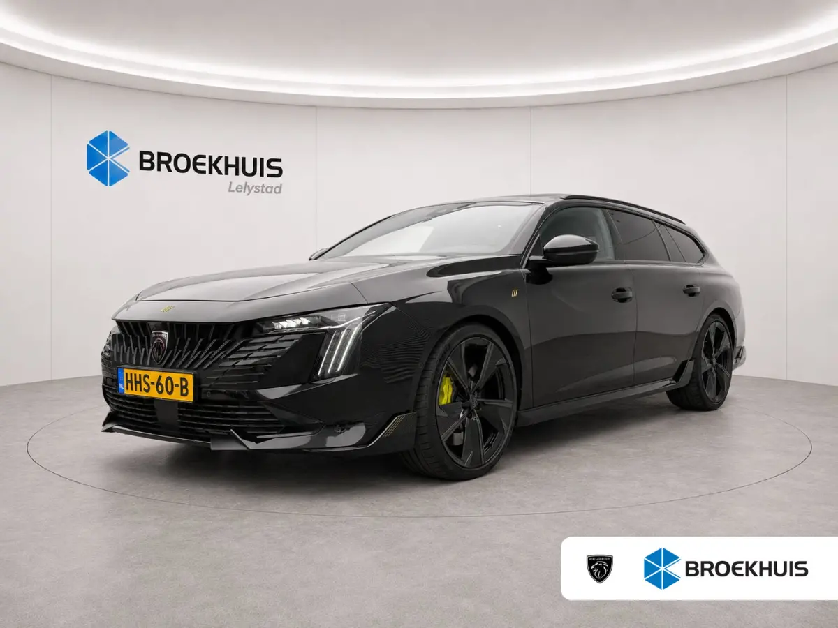 PSE 1.6 HYBRID 360PK SPORT ENGINEERED AUTOMAAT / NAVI / LEDER / CLIMA / PDC / 20" LMV / CAMERA / KEYLESS / I-COCKPIT / FULL-LED / PANO. DAK / ALCANTARA / AFN. TREKHAAK / WINTERPAKKET / FOCAL