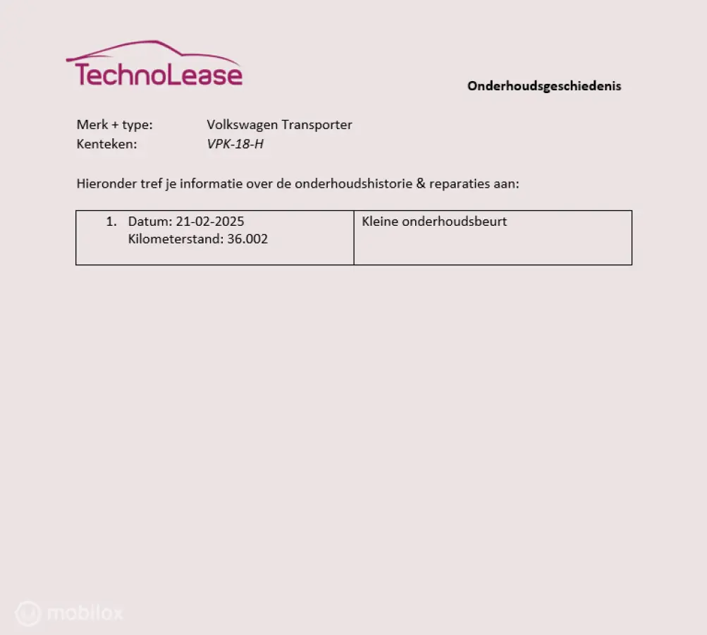 2.0 TDI L1H1 26 Economy Business Cruise Parkeersensoren