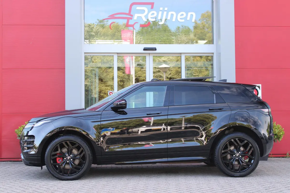 1.5 P300e AWD 254PK R-DYNAMIC HSE | PANORAMISCH SCHUIF / KANTELDAK | ELEKTRISCH VERSTELBARE VOORSTOELEN / BESTUURDERSTOEL MET GEHEUGEN | LEDEREN BEKLEDING | VOORSTOELEN  VERWARMBAAR | 20" LI