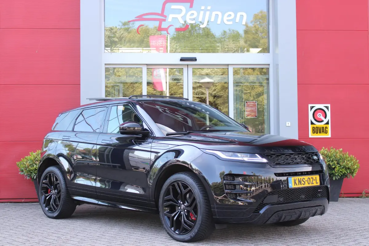 1.5 P300e AWD 254PK R-DYNAMIC HSE | PANORAMISCH SCHUIF / KANTELDAK | ELEKTRISCH VERSTELBARE VOORSTOELEN / BESTUURDERSTOEL MET GEHEUGEN | LEDEREN BEKLEDING | VOORSTOELEN  VERWARMBAAR | 20" LI