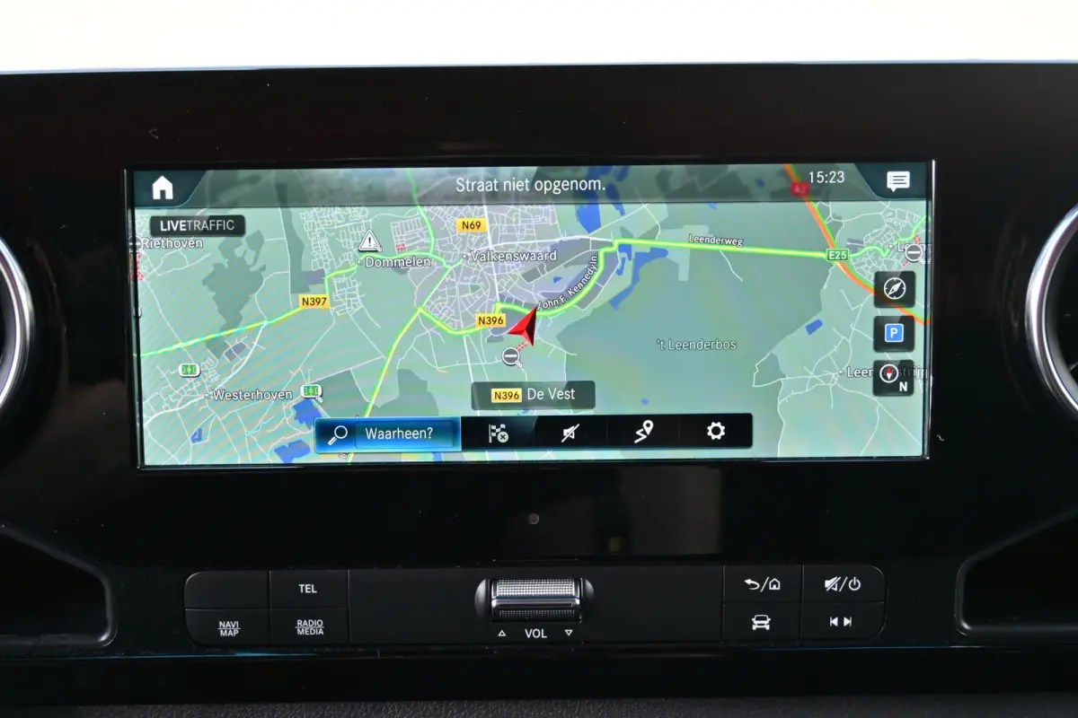 515 CDI L3 Bakwagen Geveerde stoel, MBUX 10.25 met Apple Carplay/Android Auto
