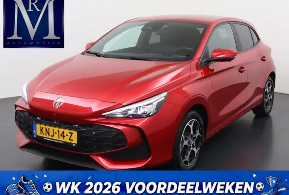 1.5 Hybrid+ Luxury VAN: 23.900,- VOOR: 21.330,- UW WKVOORDEEL: 2.570,- | 7 JAAR MG FABRIEKS GARANTIE TM 02-2032 | STOEL + STUURVERWARMING | 360 CAMERA | ADAP. CRUISE | DODE HOEK | KEYLESS | 