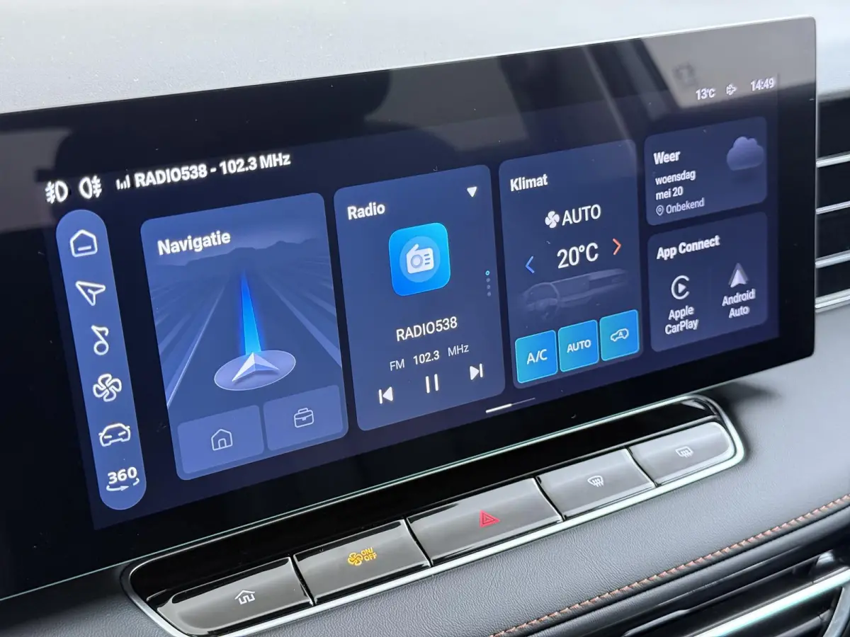 1.5 TGDI Luxury VAN: 39.900,- VOOR: 33.330,- UW HERFSTVOORDEEL: 6.570,- PLUG-IN HYBRIDE | 272PK NIEUWE AUTO | >1.000 KM TOTAAL BEREIK | 1E REGISTRATIE 03-2026 | 360° CAMERA | ELEKTRISCHE AC