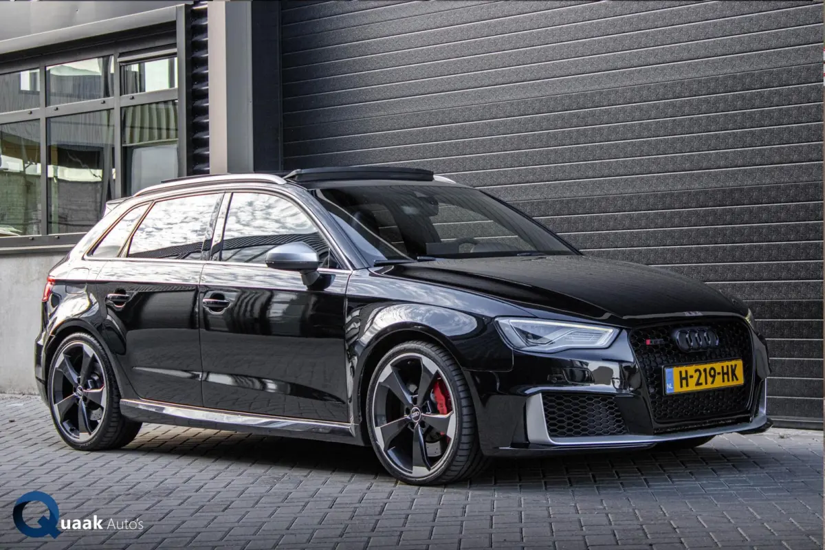 RS3 2.5 TFSI Quattro | PANO | LED | SCHAALSTOELEN | B&O | ROTOR | 5-CILINDER