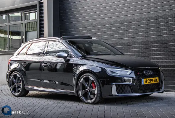 RS3 2.5 TFSI Quattro | PANO | LED | SCHAALSTOELEN | B&O | ROTOR | 5-CILINDER