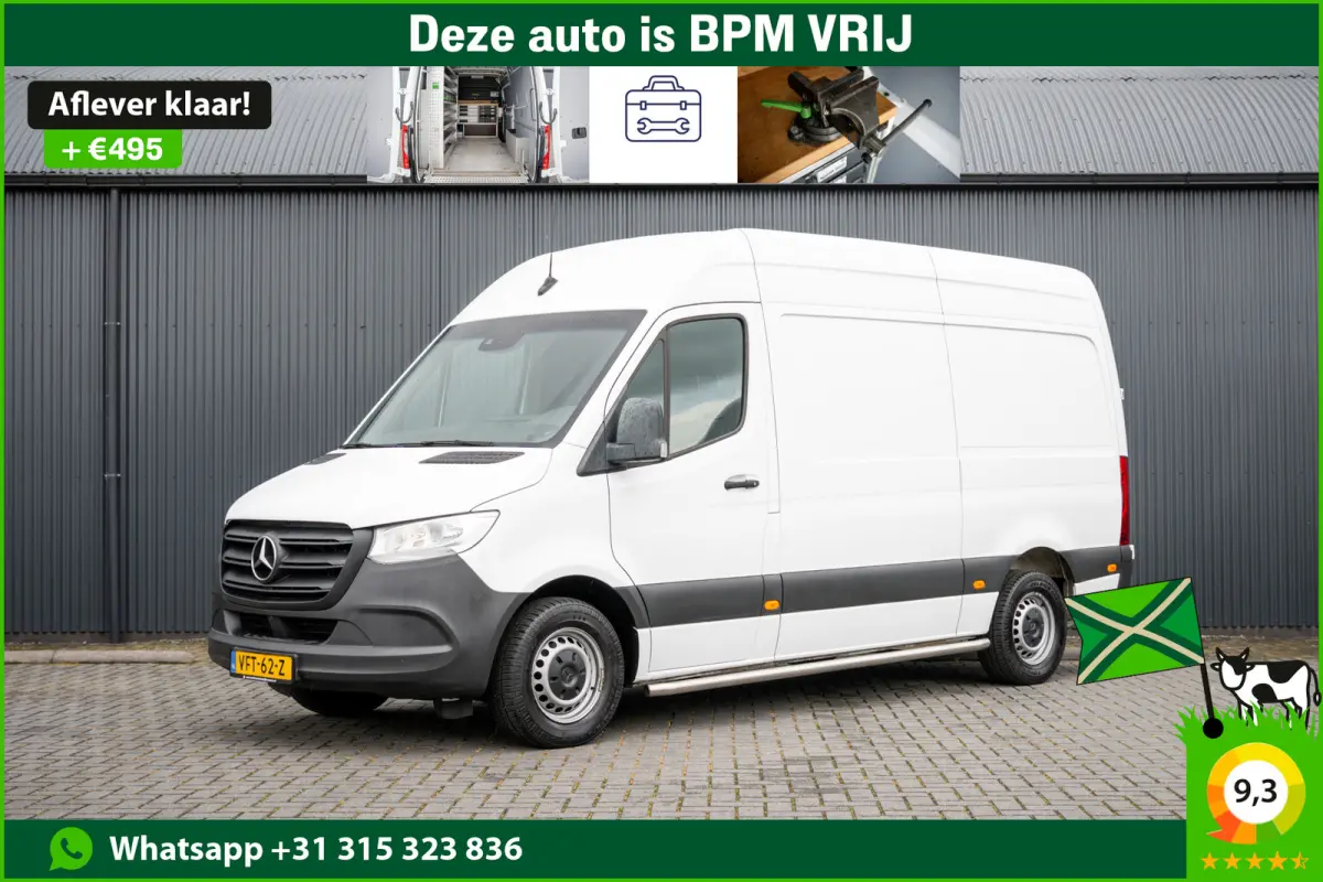 311 CDI RWD L2H2 | Volledig Ingericht | Mbux | Camera | Navi | Climatronic