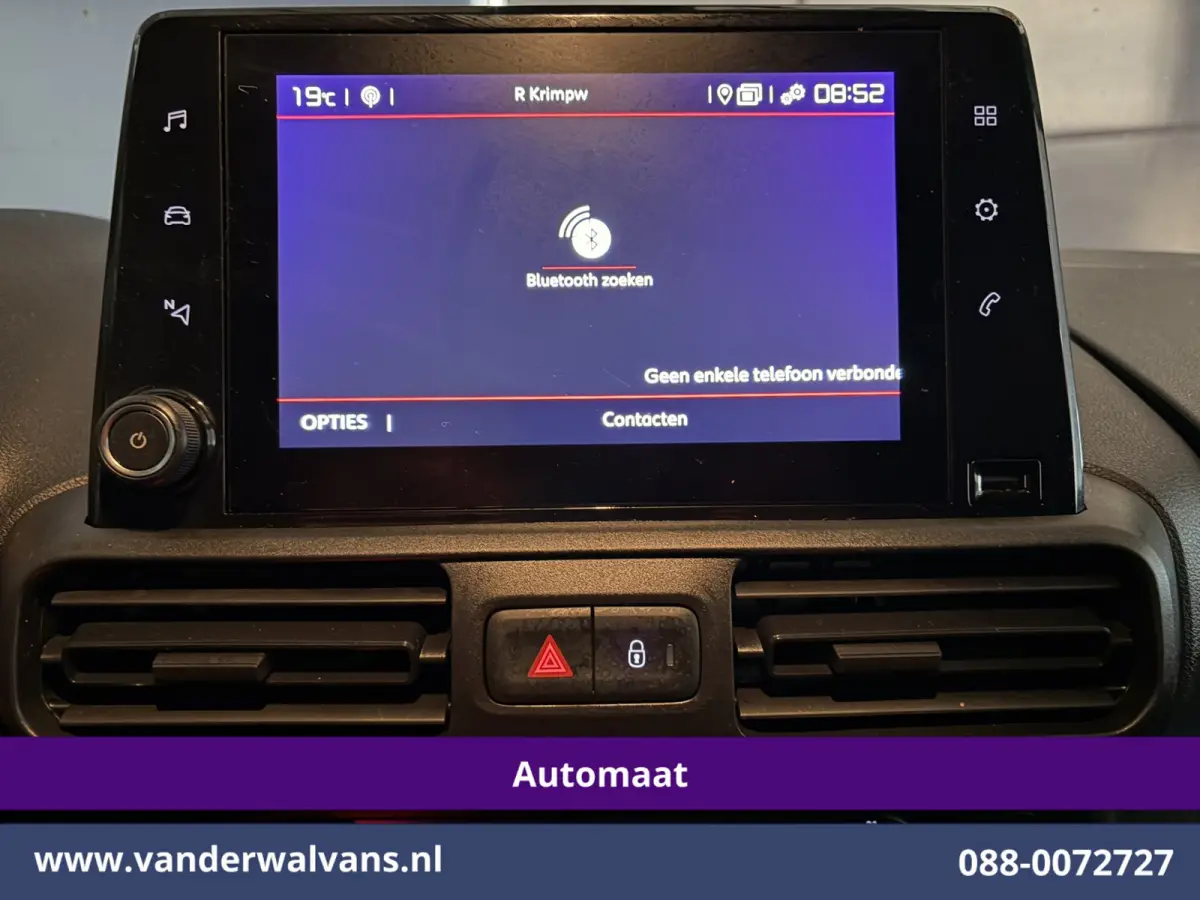 1.2 PureTech 130pk Automaat Benzine L1H1 Euro6 Airco | 2x zijdeur | Camera | Apple Carplay Android Auto, Cruisecontrol, Parkeersensoren