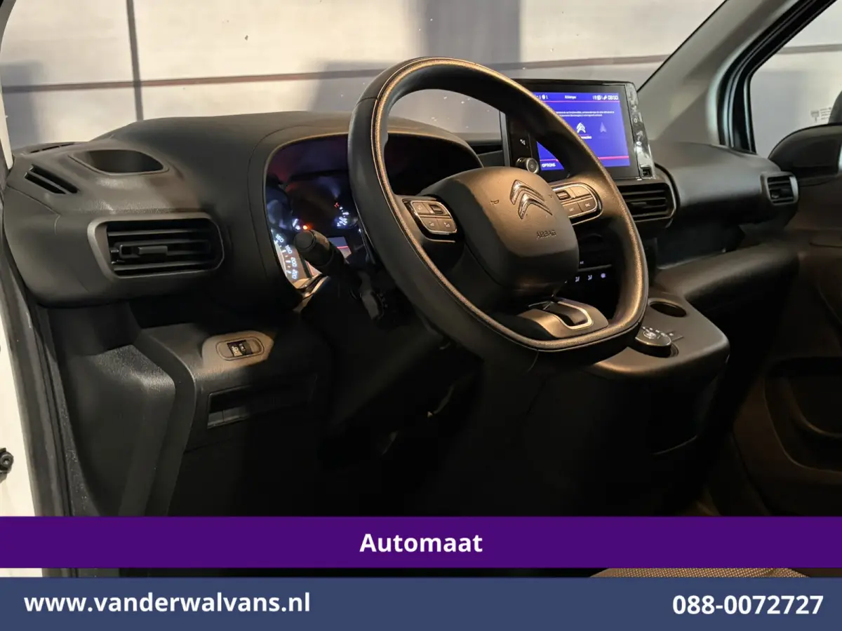 1.2 PureTech 130pk Automaat Benzine L1H1 Euro6 Airco | 2x zijdeur | Camera | Apple Carplay Android Auto, Cruisecontrol, Parkeersensoren