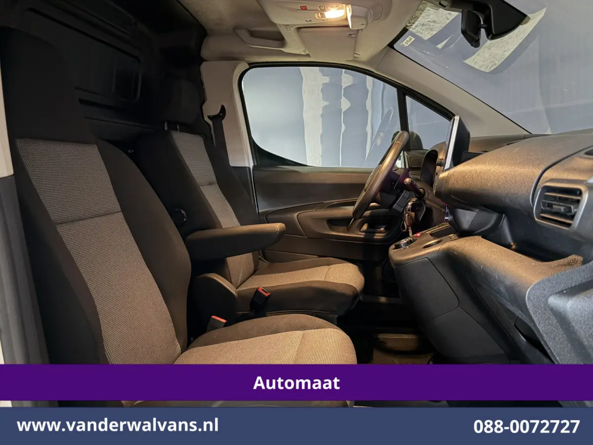 1.2 PureTech 130pk Automaat Benzine L1H1 Euro6 Airco | 2x zijdeur | Camera | Apple Carplay Android Auto, Cruisecontrol, Parkeersensoren