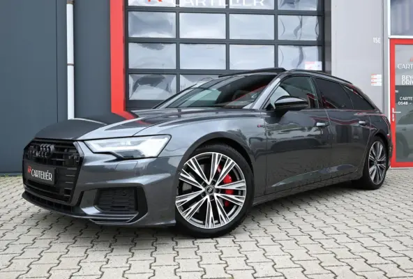 55 TFSI e Quattro S-Line Competition | Pano | Trekhaak| Keyless | Stoel & Stuurwielverwarming | Ambient | Alcantara | Matrix Led (Luxe) | Carplay / Android Auto | Camera | Flippers | ACC | L