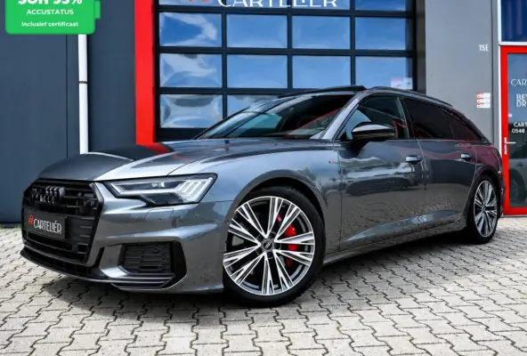 55 TFSI e Quattro S-Line Competition | Pano | Trekhaak| Keyless | Stoel & Stuurwielverwarming | Ambient | Alcantara | Matrix Led (Luxe) | Carplay / Android Auto | Camera | Flippers | ACC | L
