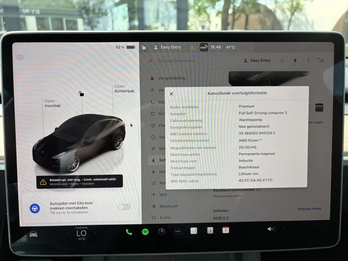 Long Range AWD 75 kWh SOH 95% | TESLA FABRIEKSGARANTIE TOT 2028/ 80.000KM! | FABRIEKSGARANTIE OP ACCU & AANDRIJFLIJN TOT 2032 OF 192.000 KM | BTW VERREKENBAAR