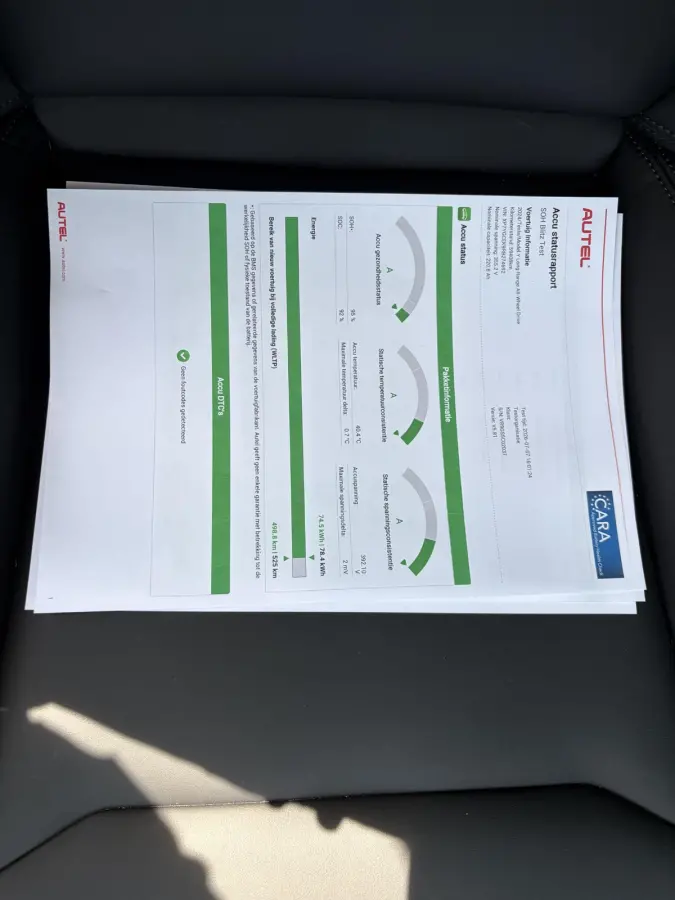 Long Range AWD 75 kWh SOH 95% | TESLA FABRIEKSGARANTIE TOT 2028/ 80.000KM! | FABRIEKSGARANTIE OP ACCU & AANDRIJFLIJN TOT 2032 OF 192.000 KM | BTW VERREKENBAAR