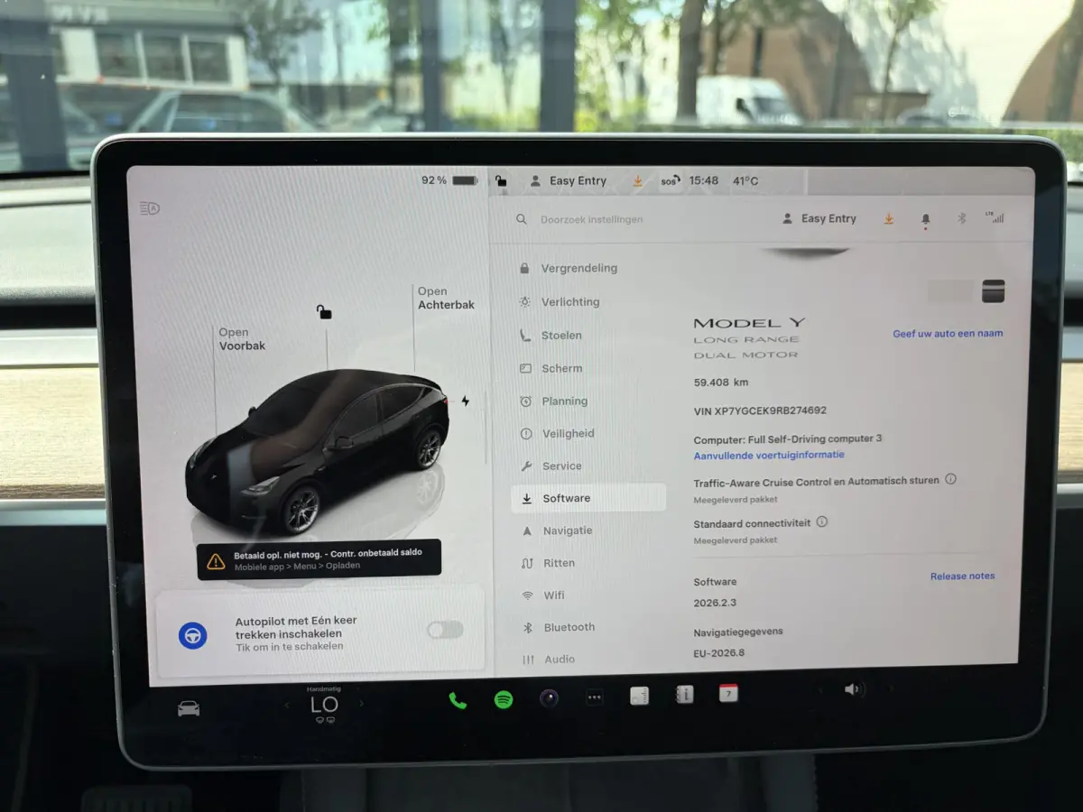 Long Range AWD 75 kWh SOH 95% | TESLA FABRIEKSGARANTIE TOT 2028/ 80.000KM! | FABRIEKSGARANTIE OP ACCU & AANDRIJFLIJN TOT 2032 OF 192.000 KM | BTW VERREKENBAAR