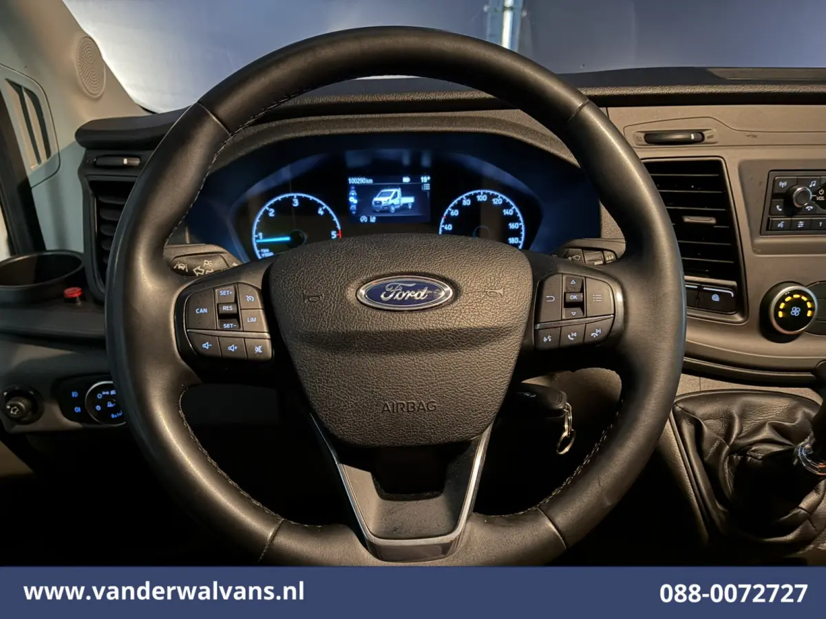 2.0 TDCI 130pk Bakwagen Laadklep Euro6 Airco | Cruisecontrol | Verwarmde voorruit Bijrijdersbank