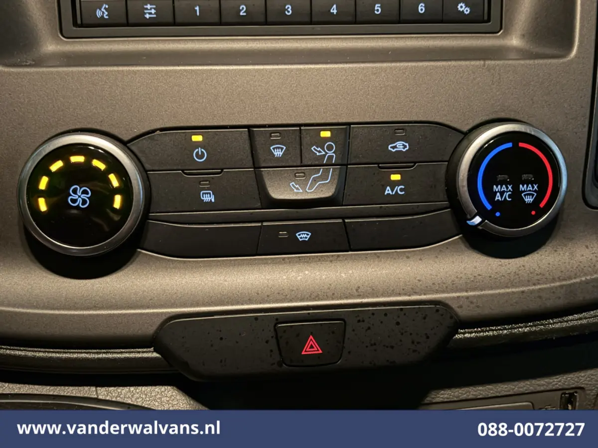 2.0 TDCI 130pk Bakwagen Laadklep Euro6 Airco | Cruisecontrol | Verwarmde voorruit Bijrijdersbank