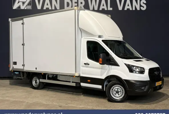 2.0 TDCI 130pk Bakwagen 232cm Hoog Laadklep Zijdeur Euro6 Airco | Lat om Lat betimmering Bijrijdersbank, 904kg laadvermogen