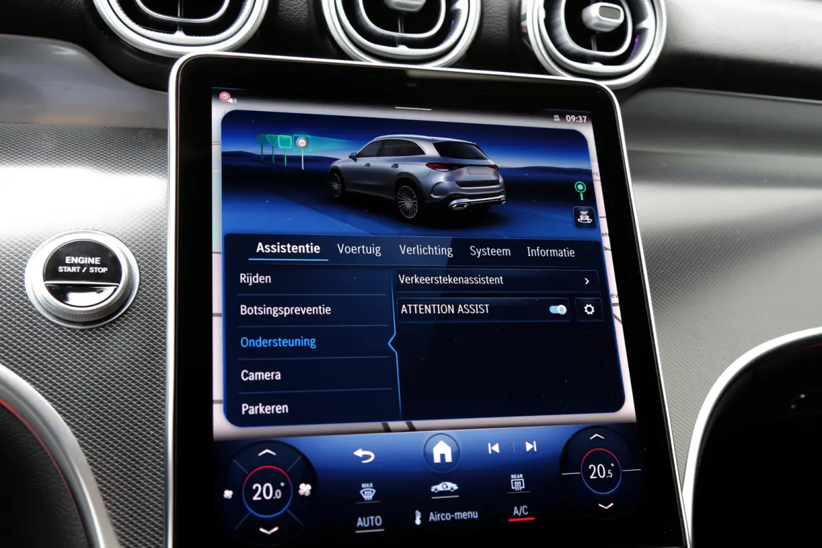 4MATIC Plug in hybride PHEV*Perfect MB Onderh.*1ste Eig.*Luchtvering/Elek. Trekhaak/ACC/Stoelverw./Stuurverw./Dodehoek/LED/Camera/Apple Carplay-Android/Parkeersens.V+A/18 inch LM*