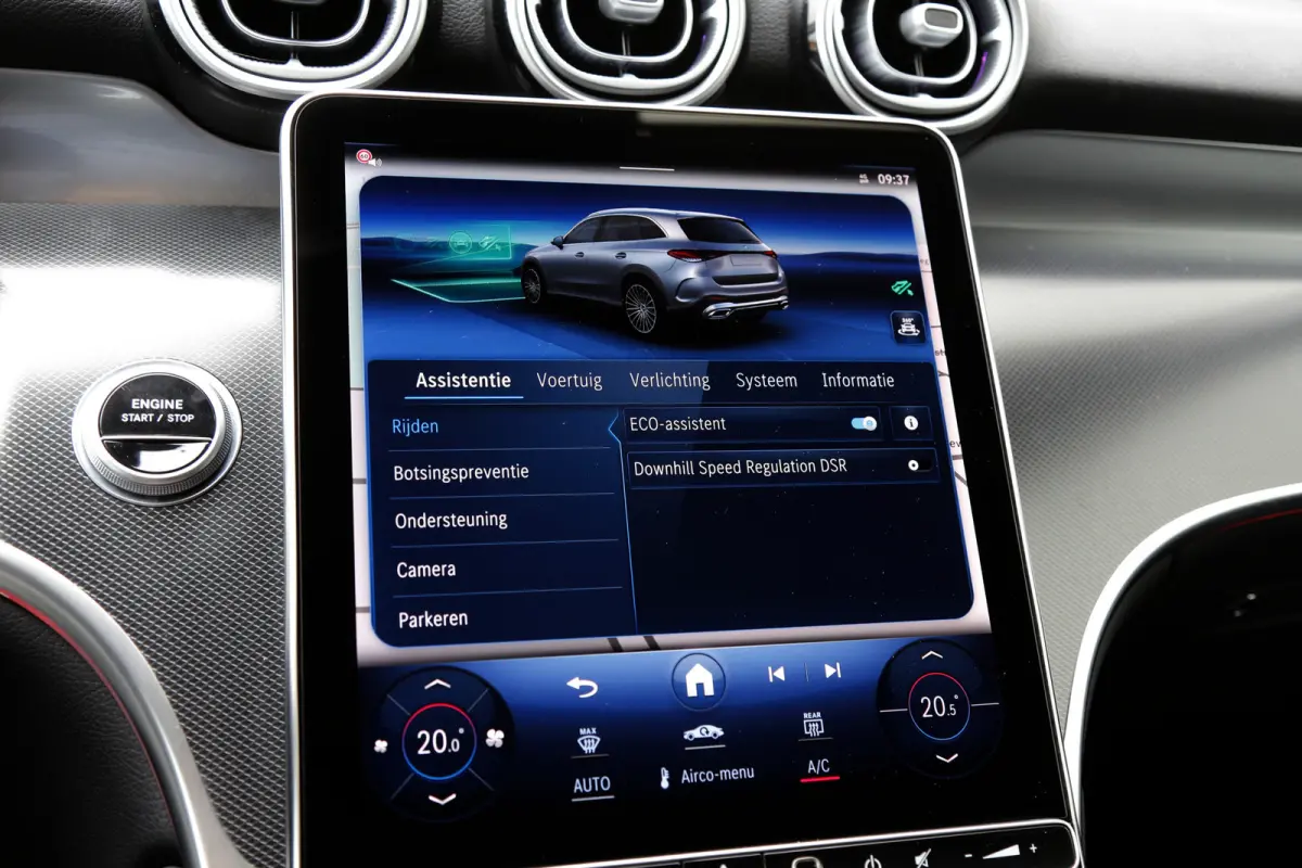 4MATIC Plug in hybride PHEV*Perfect MB Onderh.*1ste Eig.*Luchtvering/Elek. Trekhaak/ACC/Stoelverw./Stuurverw./Dodehoek/LED/Camera/Apple Carplay-Android/Parkeersens.V+A/18 inch LM*