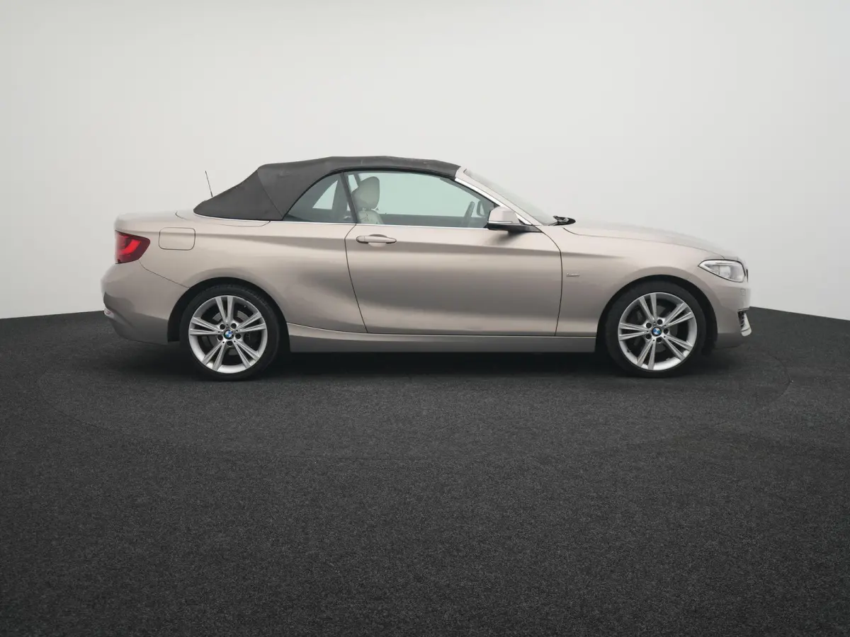 220i High Executive | Cabriolet | HiFi System Harman Kardon | Automaat | Leder Dakota Canberrabeige | BI-xenon koplampen | Interieurlijsten Edelhoutuitvoering Fineline Pure | 12 Maanden BOVA