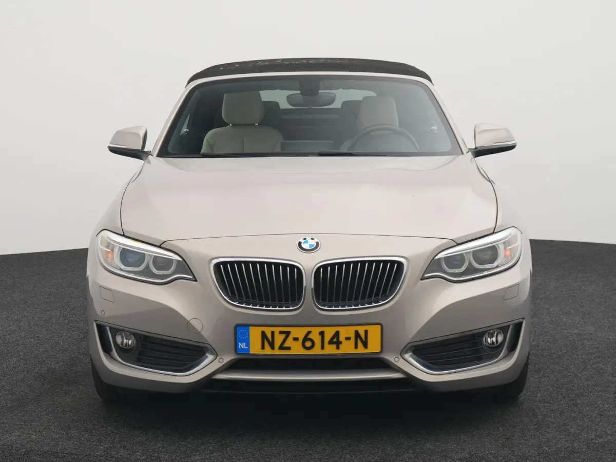 220i High Executive | Cabriolet | HiFi System Harman Kardon | Automaat | Leder Dakota Canberrabeige | BI-xenon koplampen | Interieurlijsten Edelhoutuitvoering Fineline Pure | 12 Maanden BOVA