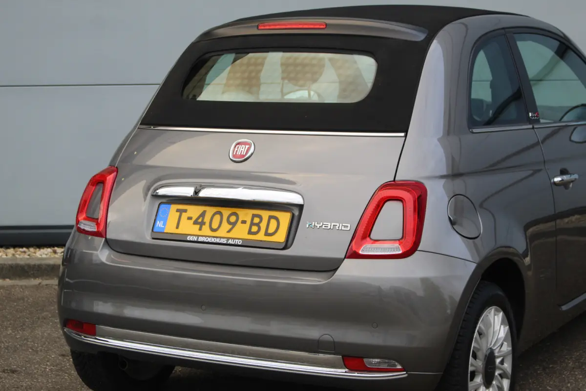 500C 500 C 1.0 Dolcevita | Cruise | CarPlay | Airco | Park Assist | Lmv | Centrale deurvergrendeling | Cruise | CarPlay | Airco | Park Assist | Lmv | Centrale deurvergrendeling |