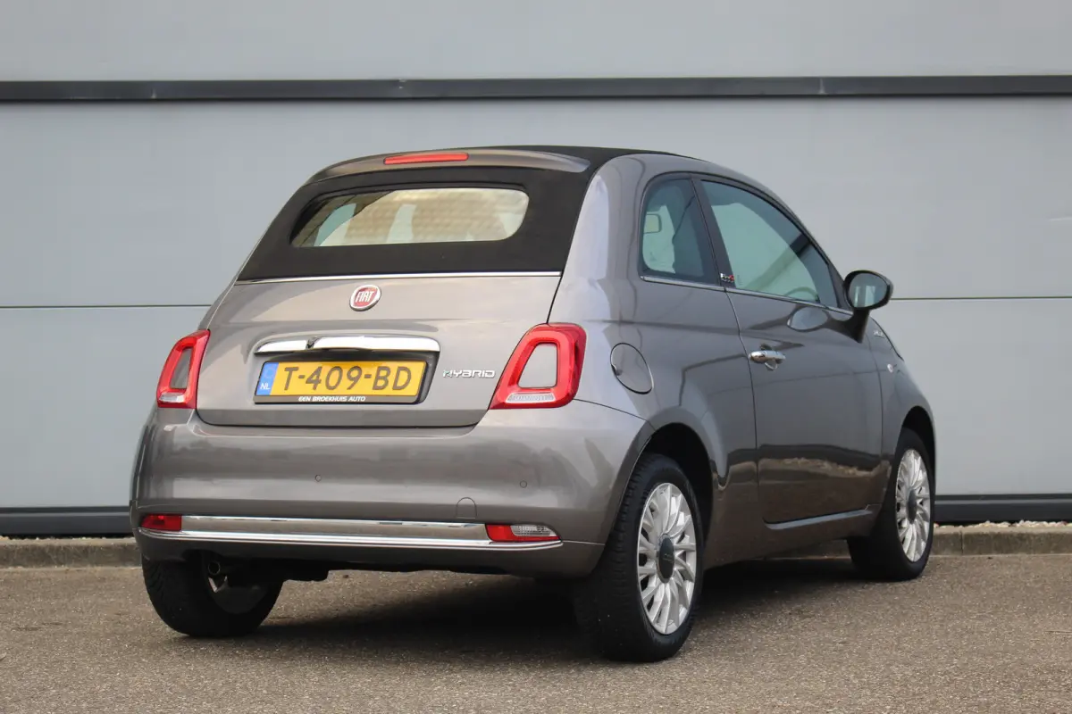 500C 500 C 1.0 Dolcevita | Cruise | CarPlay | Airco | Park Assist | Lmv | Centrale deurvergrendeling | Cruise | CarPlay | Airco | Park Assist | Lmv | Centrale deurvergrendeling |