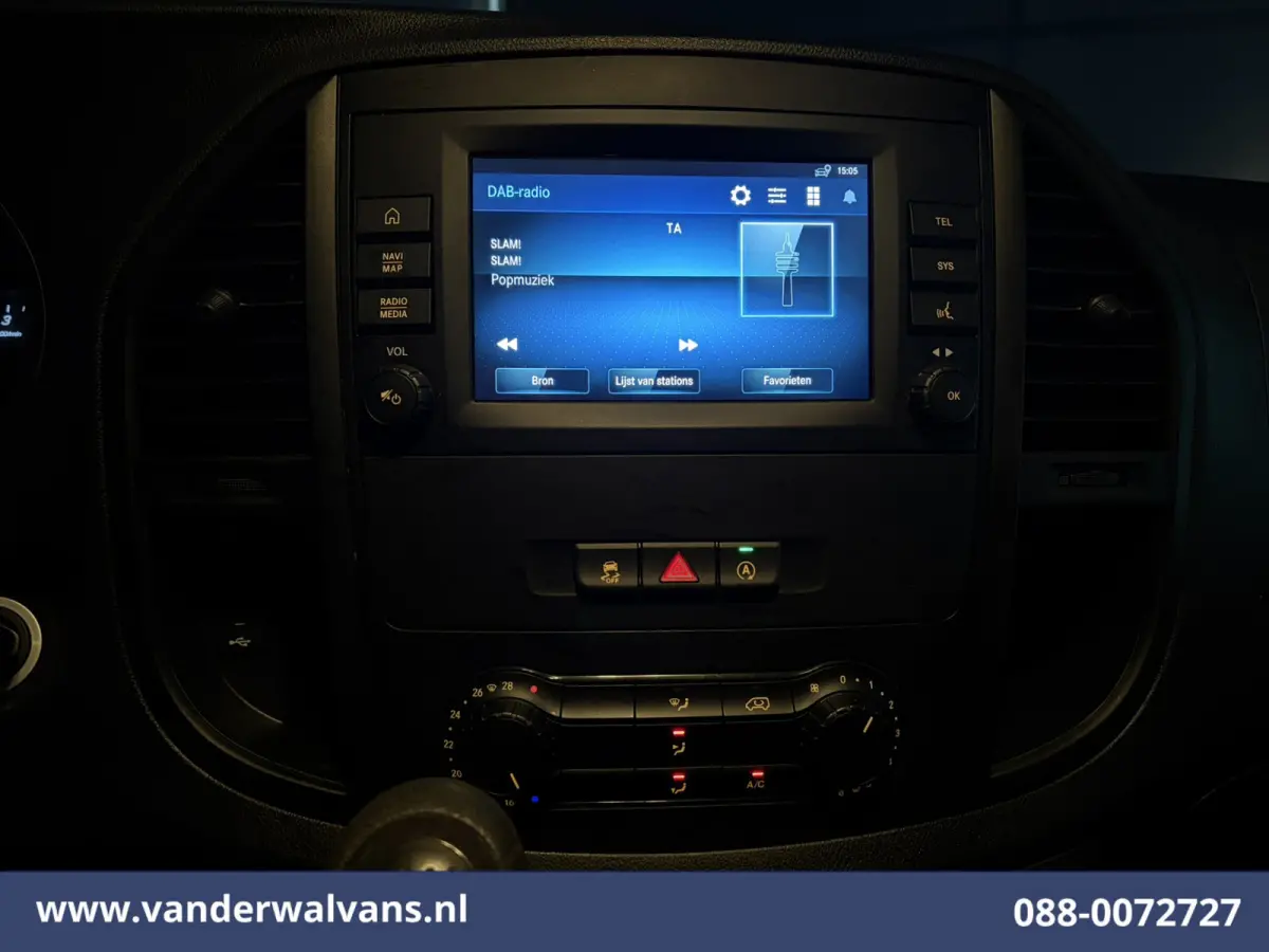 110 CDI L2H1 Euro6 Airco | Camera | Navigatie | Apple Carplay | Cruisecontrol | Android Auto, Achterklep