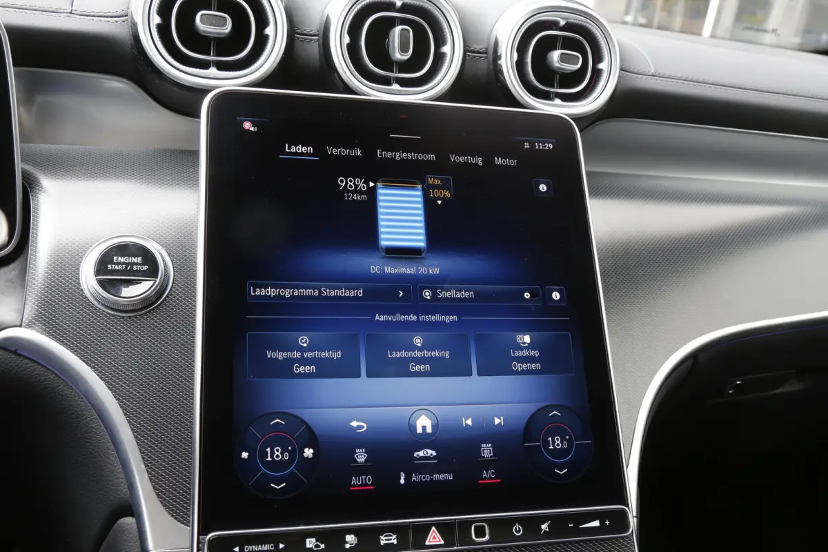 4MATIC Plug in hybride*Perfect Onderh.*Luchtvering/Pano/Massage/Stoelkoeling/Snellader/Stoelverw./ACC met stuurhulp/Vol Leder/360Camera/Keyless Entry+Go/Memorie/Sfeer/Dodehoek/Elek. Achterkl