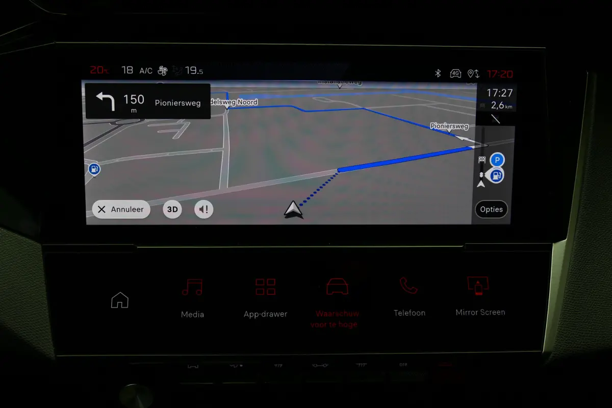 1.2 HYBRID 145PK GT AUTOMAAT / CAMERA V+A / KEYLESS / FULL-LED / 18"LMV / ELEKTR. ACHTERKLEP / NAVI / CLIMA / PDC / DAB / BLUETOOTH / ADAPT. CRUISECONTROL / 1E EIGENAAR / SCHITTERENDE STAAT 